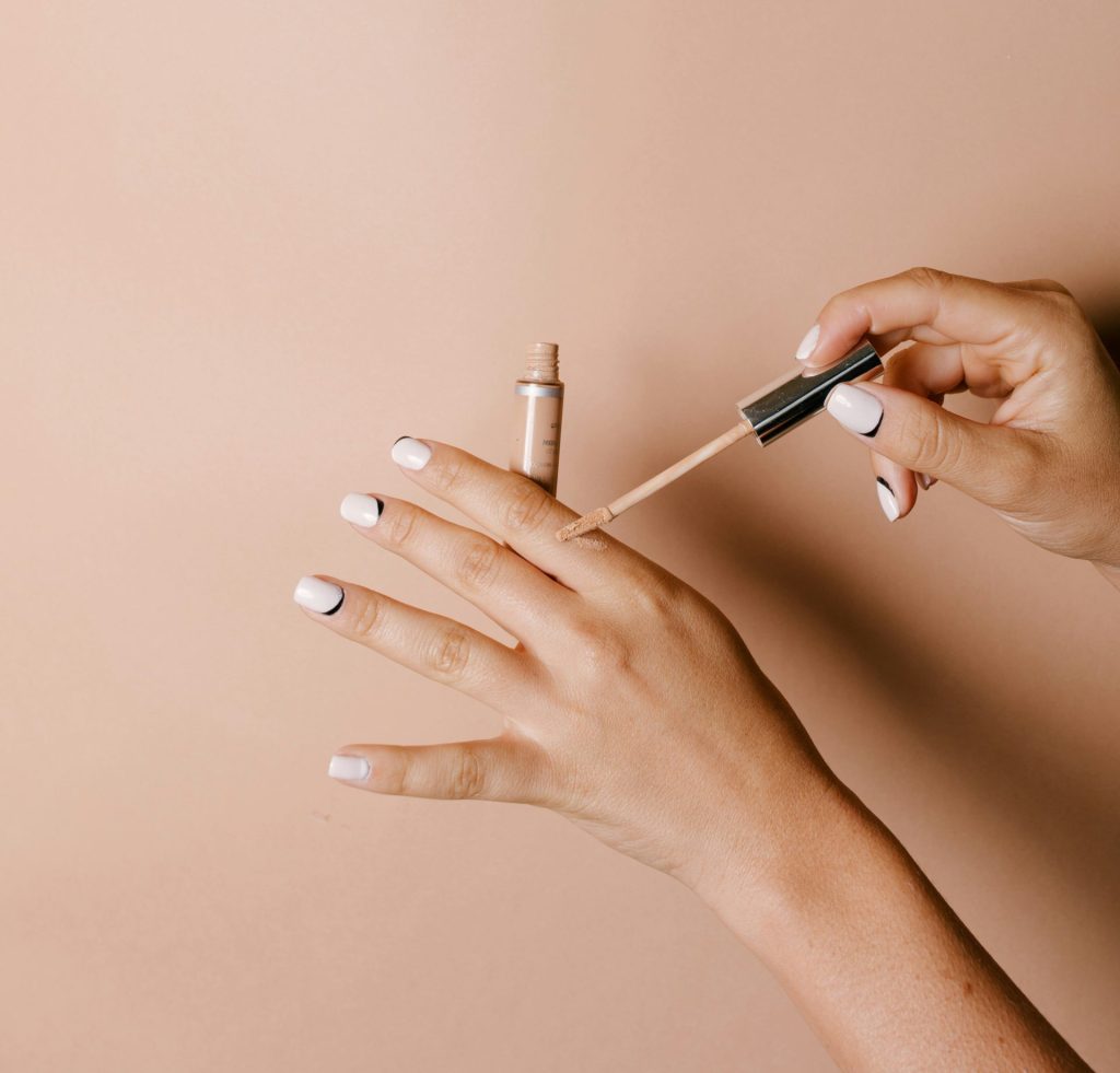 ongles bicolores